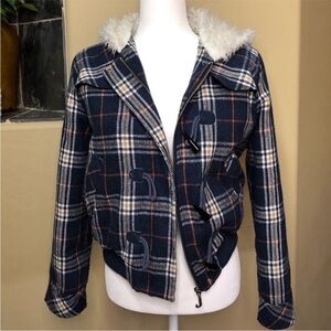 Juicy Couture Plaid Jacket